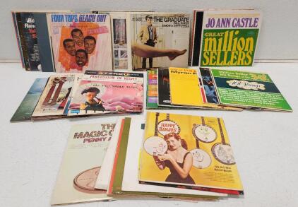 (44) Assorted Collection of Vinyl Records