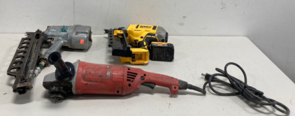 Nail Guns And Milwaukee Drill