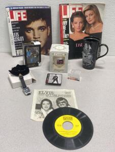 Everything Elvis - Watch / 45 / Ornaments / Mug / Life Magazines