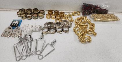 (5) Assorted Napkin Holder Sets And More