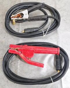 Crocodile Electrode Holder & Ground Clamp Set