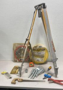 250&rdquo; Indoor Copper Building Wire / Mitre Saw Blade 12&rdquo; / anchor Wedges / Tripod