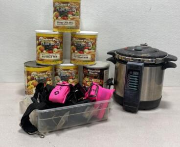 Cooks Pressure Cooker ( Powers On ) / Start your Prepping Stockpile with this Lot
