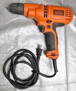 (1) Black & Decker DR260C - 3/8" Electric Drill