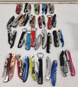 (40) Assorted Wine Bottle Cork Screws