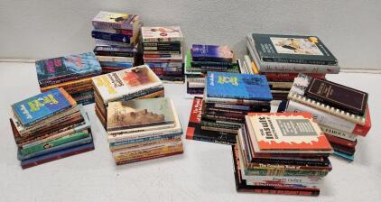 (110) Assorted Hardcover And Paperback Books