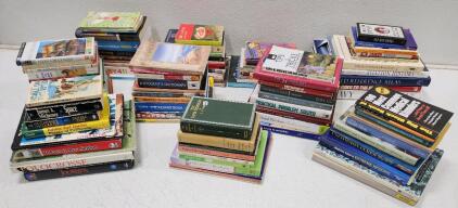 (100) Assorted Hardcover And Paperback Books