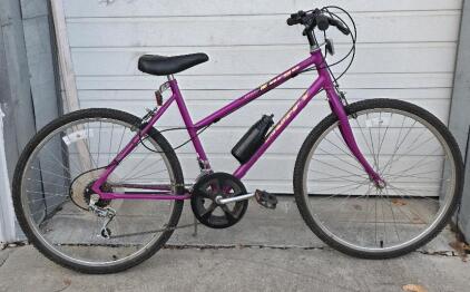 (1) Huffy 26" 10-speed Targa Bike, purple