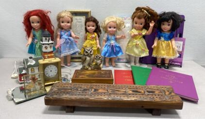 Disney Princesses Dolls / Time Life Christmas Books / and More