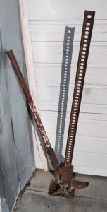 Vintage Hi-Lift Farm Jack, 48-inch Height Range, Steel, Made in USA