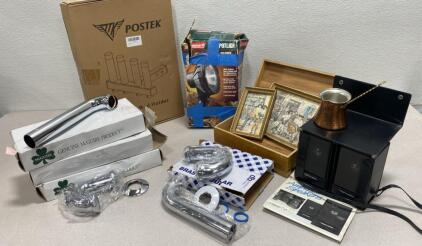Fishing Rod Holder Hitch / Realistic Speakers / Plumbing Pipes and more