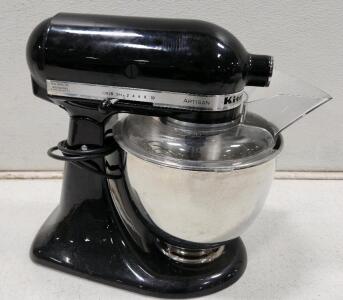 (1) KitchenAid Artisan 5-Quart Tilt-Head Stand Mixer