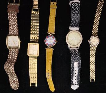 5 Ladies Watches ~Fossil~ ~Armitron ~Austin~ and more