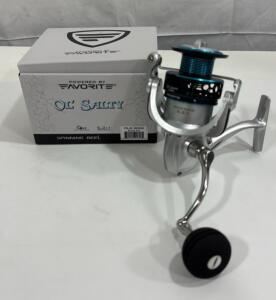 ((NEW)) OL&rsquo; SALTY OLS 5000 Spinning Reel . $129 Value