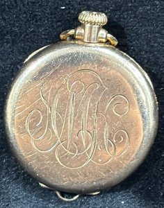 Vintage Lady&rsquo;s Elgin Gold-Filled Pocket Watch Pendant . Early 1900&rsquo;s 20167399 15 Jewels. Very Nice Collectible Piece