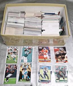(1) Box Of Assorted Football Trading Cards, Including HOFs, Rookies & Stars
