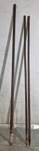 (1) 52" Steel Tamp Bar & (2) 48" Steel Cement Stakes