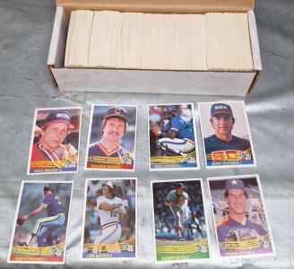 (1) Box Of Assorted. Baseball Trading Cards, Including HOFs, Rookies & Stars