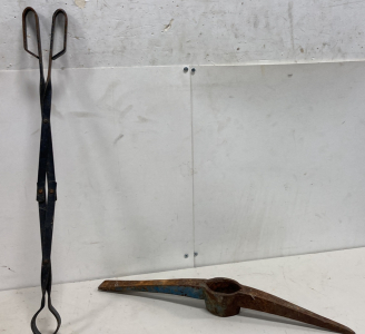 Blacksmith Tongs & Prospecting Pickaxe