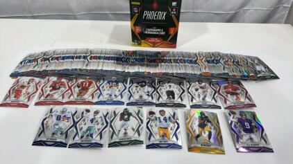 2025 Panini Phoenix Football Cards including Big Names Like Bo Nix , Joe Theismann , Dan Fouts & More Aslo All Stars & Hall Of Famers