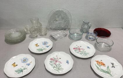 Fancy Dinnerware and Cups