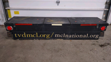 (Navy Blue) 71"x 16"x 13&frac12;" Truck Bed Tool Box w/ Side Jacks