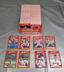 (1) Box Of Assorted 1990 Donruss Baseball Trading Cards, Featuring Carl Yastrzemski Puzzle, Including HOFs, Rookies & Stars
