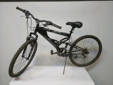 26" Mens Hyper Havoc Aluminum Frame Black 21 Speed Mountain Bike