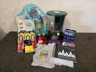 Fiorae Multifunctional Grain Dispenser, Mambobaby Baby Float, Portable Balloon Inflator, And More!