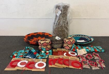 Assorted Handmade Craft Items from Haiti, India, Rwanda - Empowering Women