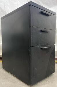 3-Drawer Filing Cabinet / Side Table | L16&rdquo; x W23&rdquo; x H28.5&rdquo;