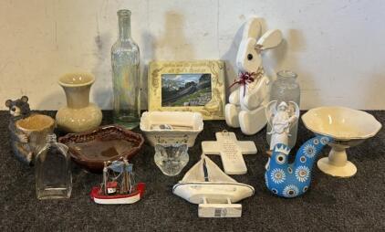 Large Assortment of Home Decor & Glassware