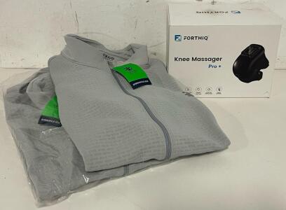 FORTHiQ Knee Massager Pro + & (2) IZOP Golf Hydrasheild Vests (XL)