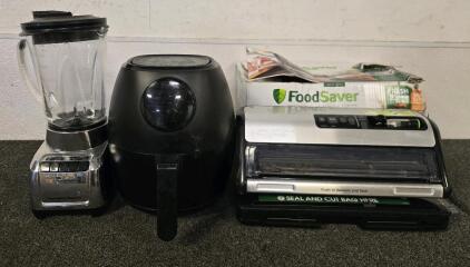 Blender, Air Fryer, Food Saver Vacuum Sealer
