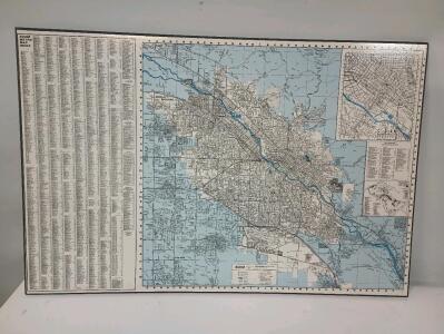 Boise Metro Map 38" x 25"