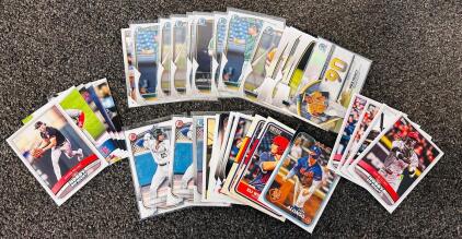 Collection Of Baseball Cards: Rom, Spiers, Clase, Campbell, Abrams and More