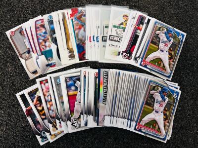 Collection Of Baseball Cards: Reynolds, Vargas, Gilbert, Yelich, Burns and More