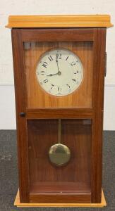 (1) Wooden Wall Regulator Clock!!