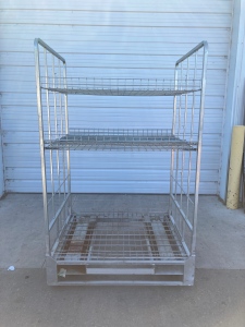 Industrial Metal Rolling Rack