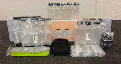 BRAND NEW PRODUCTS!! (1) Portable Breast Pump, Travel Soap Container, Plastic Portable Mini Containers, And So Much More!!