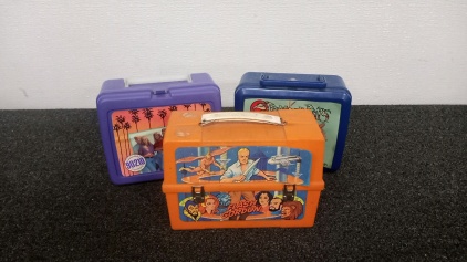 (3) Vintage Lunch Boxes