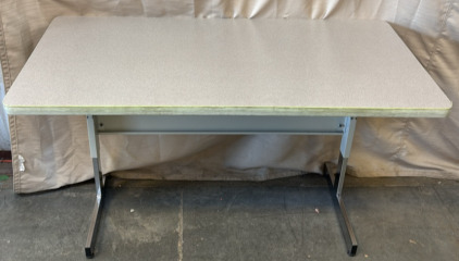 Speckled Metal Desk