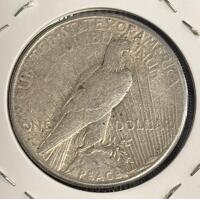 1922 Liberty Peace Silver Dollar Coin - 2