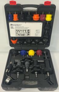 Powerbuilt 940427 Cooling System Pressure Test Kit, 22 pcs, Universal Fit
