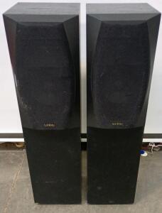 (2) Infinity Entra Two Floorstanding Tower Home Speakers.