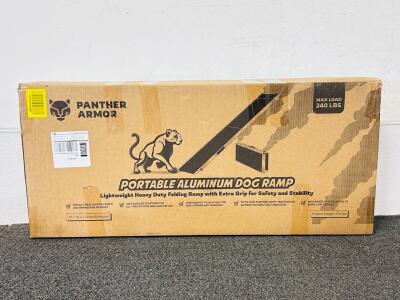 Panther Armor Portable Aluminum Dog Ramp (New in Box)