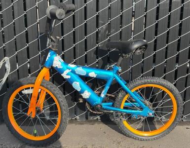 Dynacraft Children's Bicycle, 16" Wheels, Blue & Orange, Single-Speed