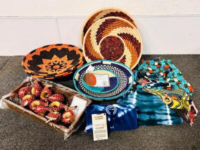 Handcrafted Rwandan Baskets and Accessories, Full Circle Exchange