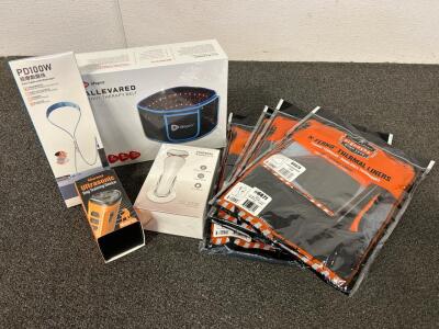 Light Therapy Belt, N-Ferno Thermal Liners, Electronic Devices and More