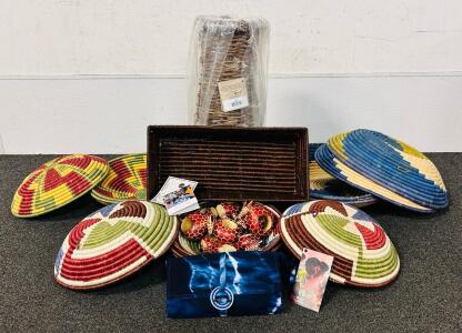 Handcrafted Artisanal Home Decor Set by Full Circle Exchange, Multi-Origin